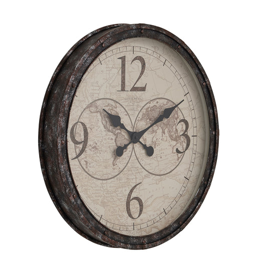 Jensen Rustic World Clock