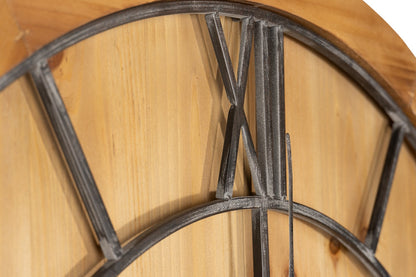 Williston Large Wooden Wall Clock