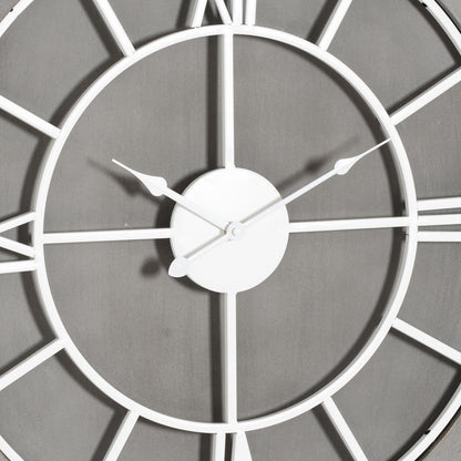 Williston Grey Wall Clock