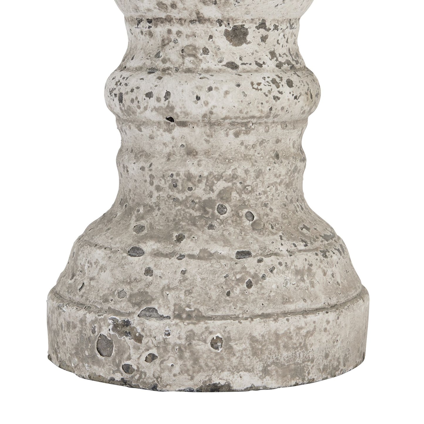 Stone Ceramic Column Candle Holder