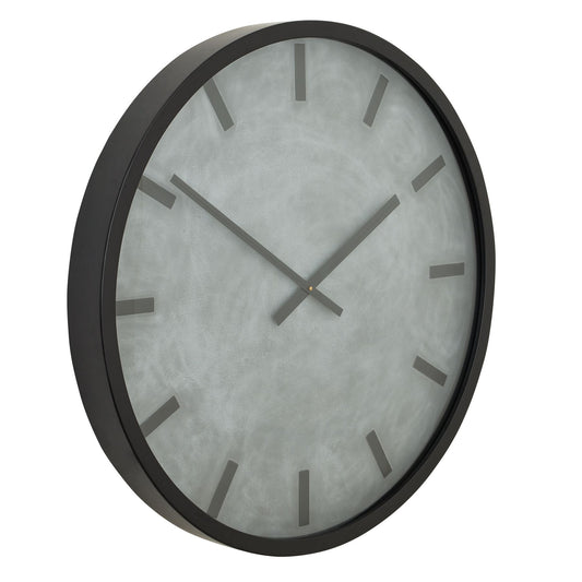 Large Concrete Effect Station Clock