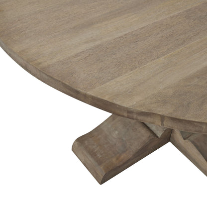 Copgrove Collection Round Pedestal Dining Table