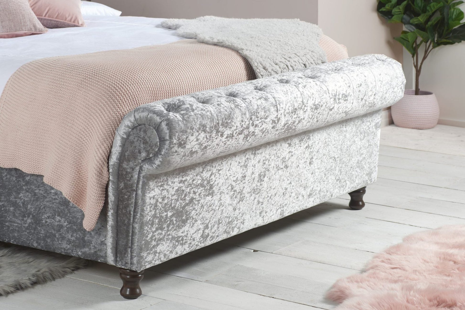 Castello Super King Side Ottoman Bed-2