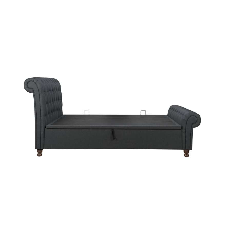 Castello Super King Side Ottoman Bed-11