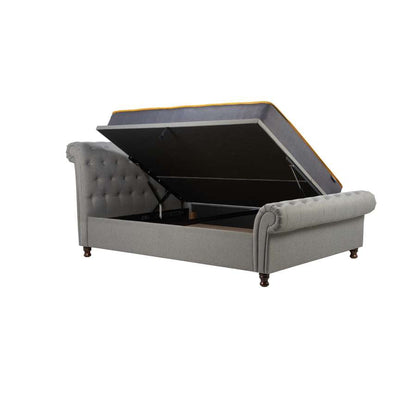 Castello King Side Ottoman Bed-7