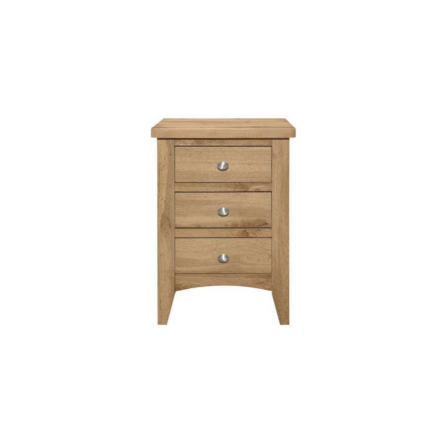 Hampstead 3 Drawer Bedside-5