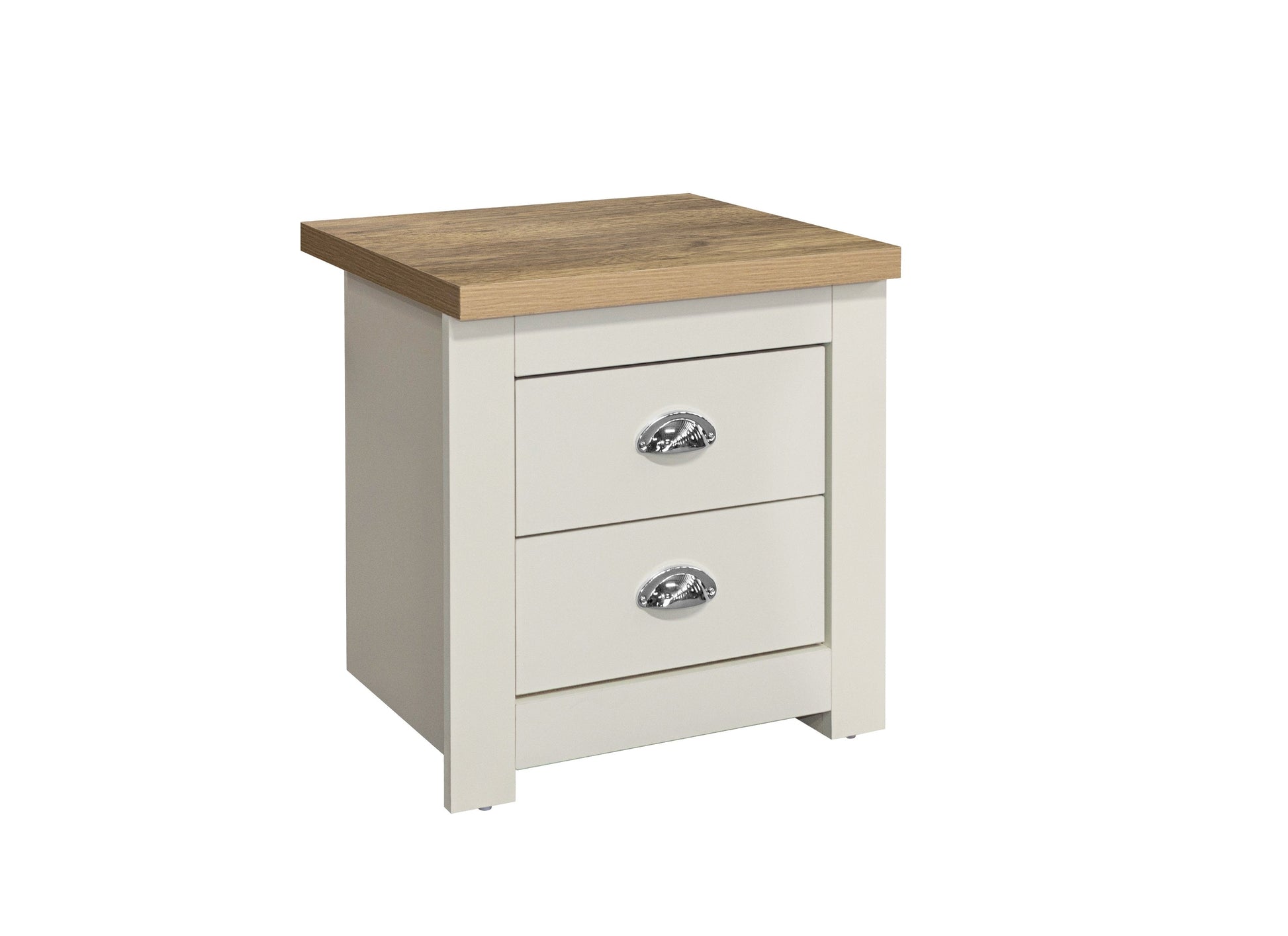 Highgate 2 Drawer Bedside-2