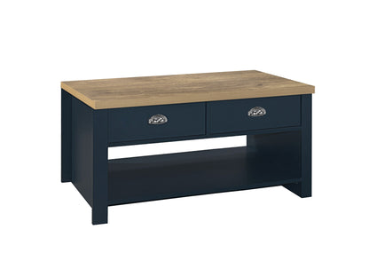 Highgate 2 Drawer Coffee Table-2