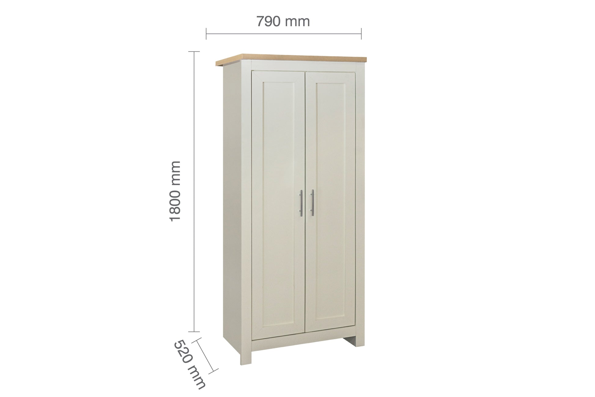 Highgate 2 Door Wardrobe-6