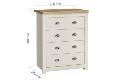 Highgate 4 Drawer Chest-6