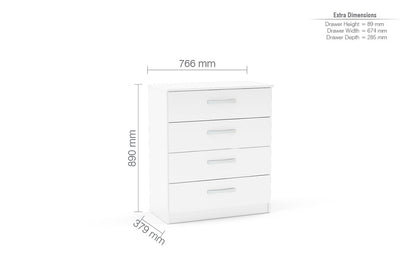 Lynx 4 Drawer Chest-5