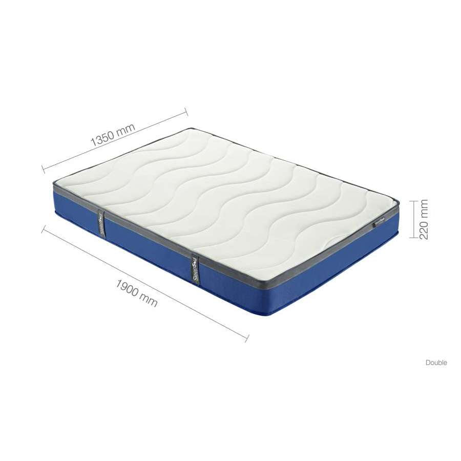 SleepSoul Nebula Double Mattress (22CM Thickness)-13