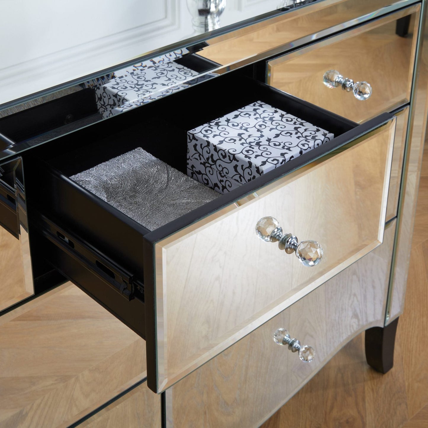 Palermo 2 Drawer Bedside-6