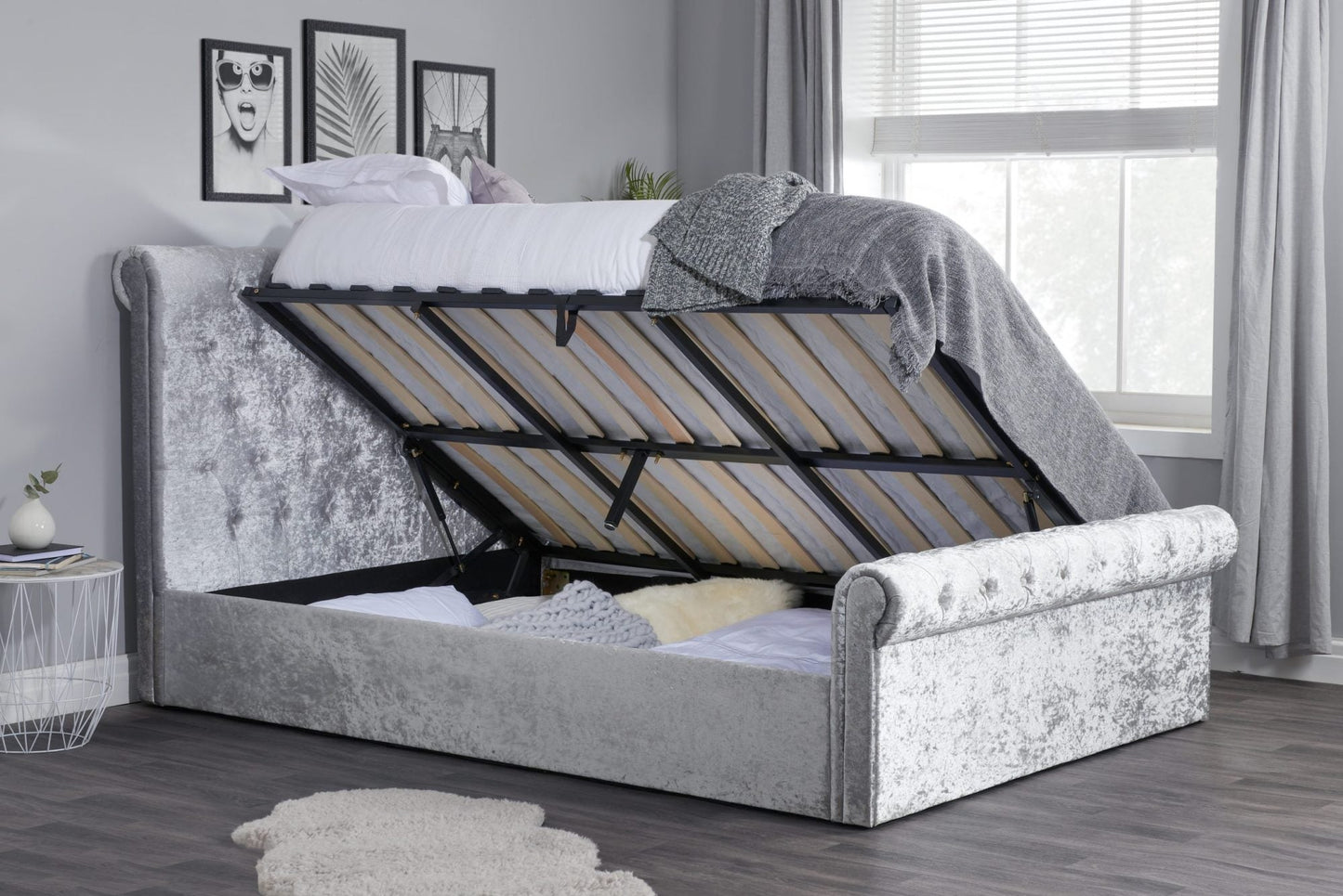 Sienna Double Ottoman Bed-1