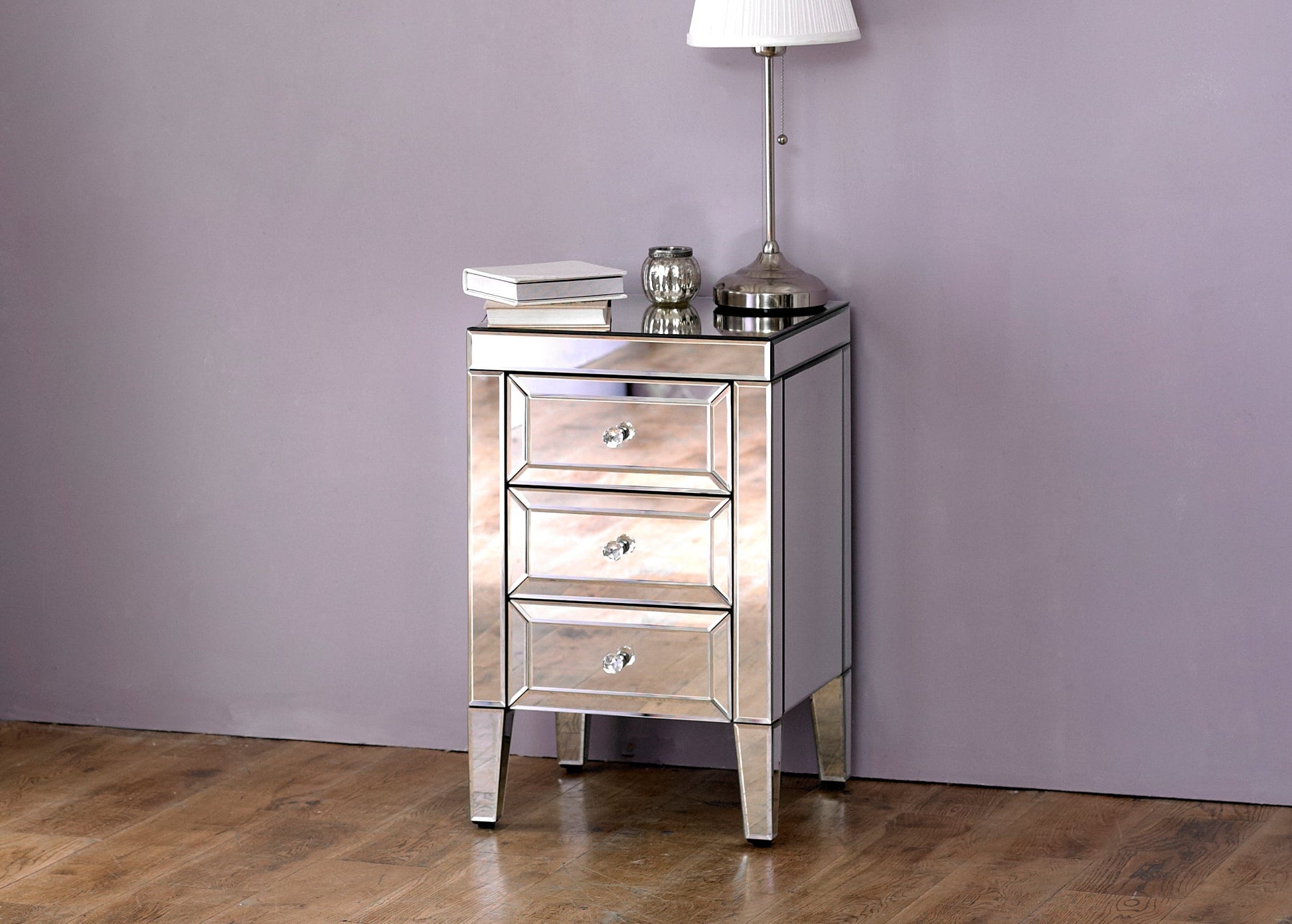 Valencia 3 Drawer Bedside-1