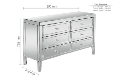 Valencia 6 Drawer Chest-7