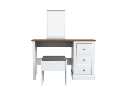 Devon Dressing Table Set White-0