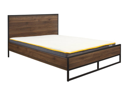 Houston Double Bed Brown-3