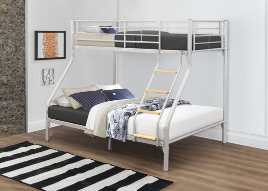 Nexus Single Over Double Bulk Bed Silver-0