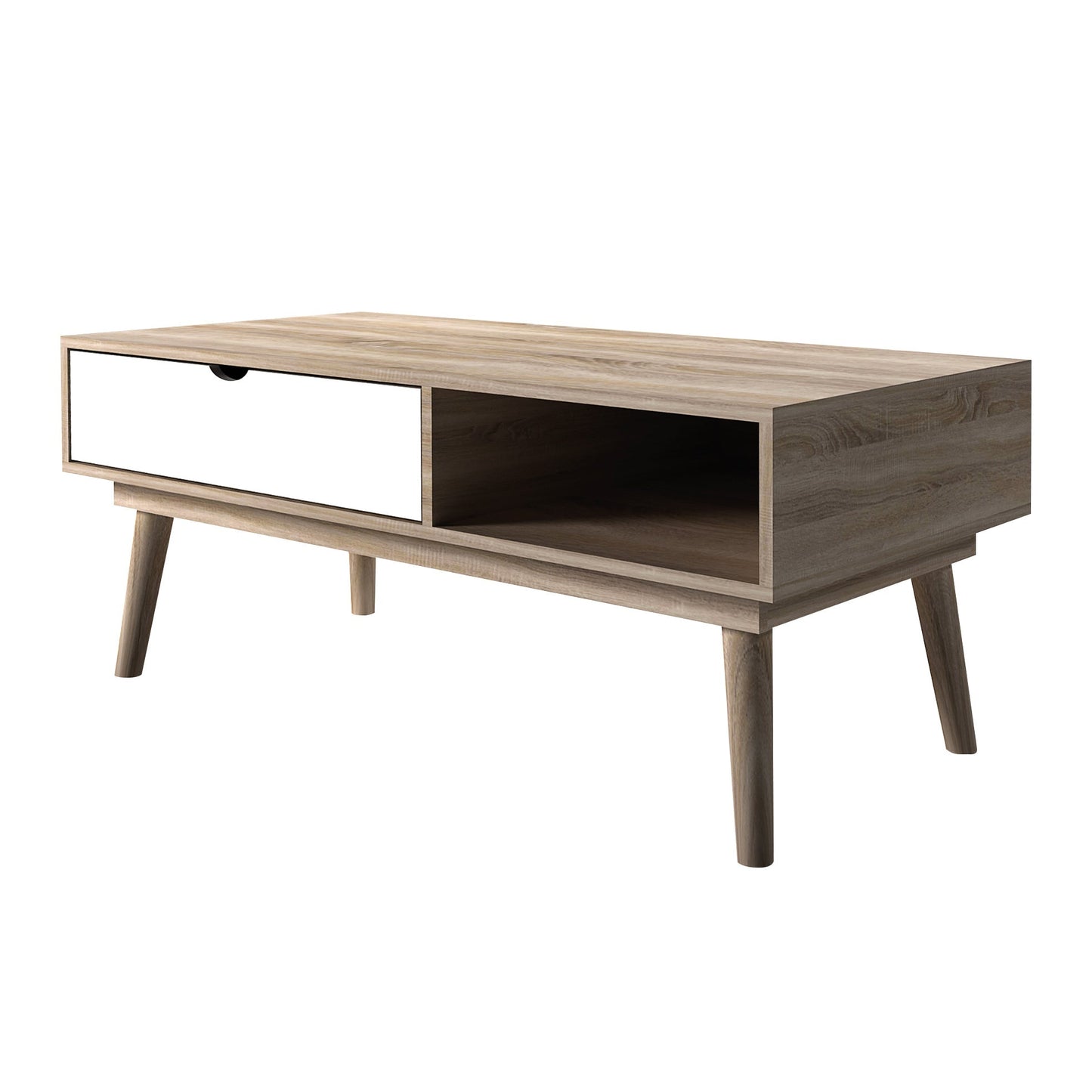 Scandi Coffee Table White-0