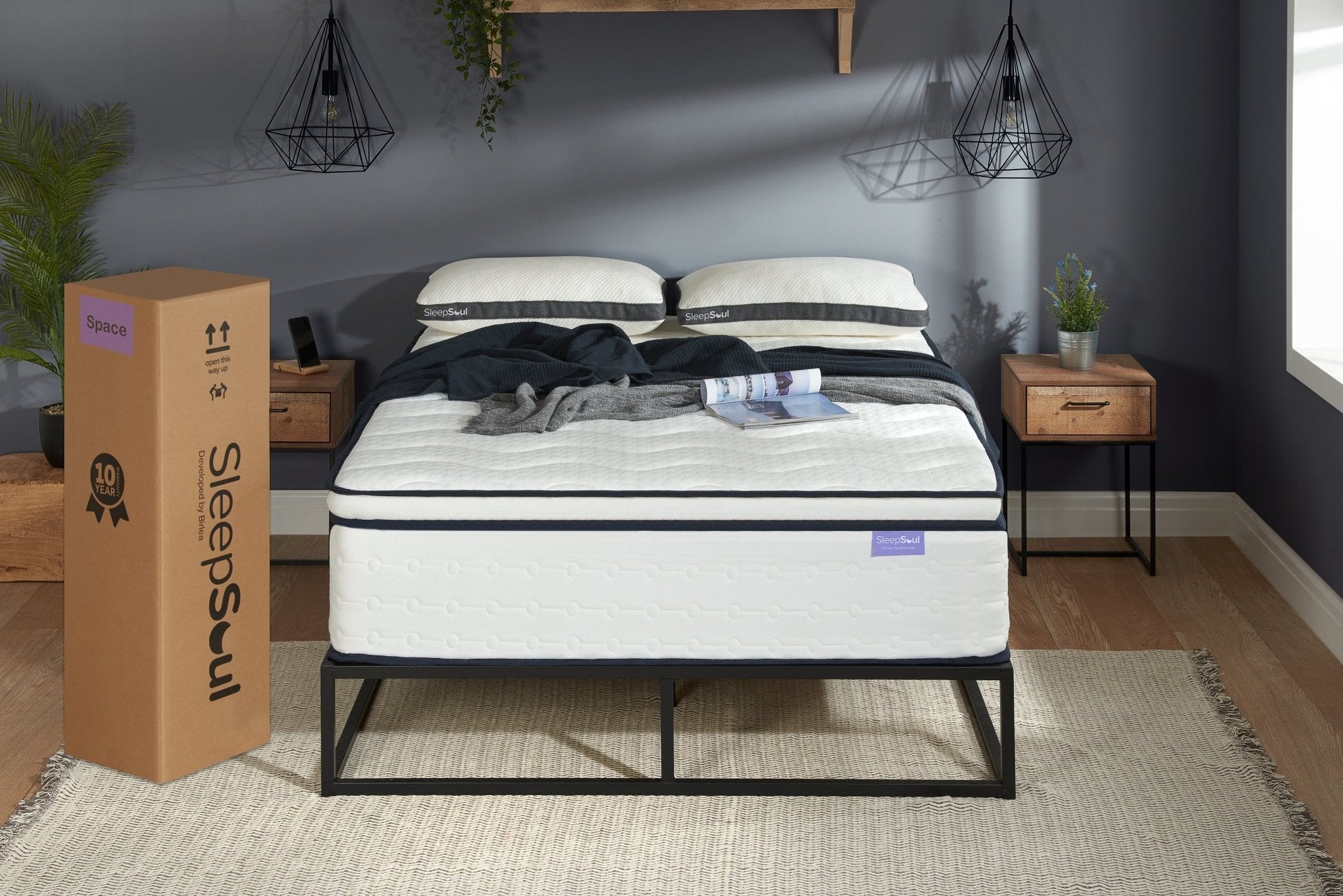 SleepSoul Space Super King Mattress (34CM Thickness)-8