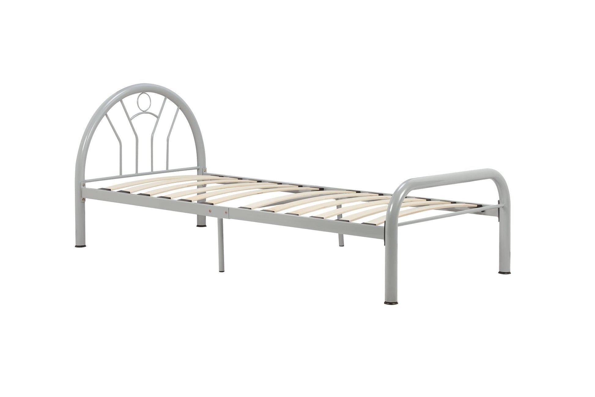 Solo Single Bed - Silver-5