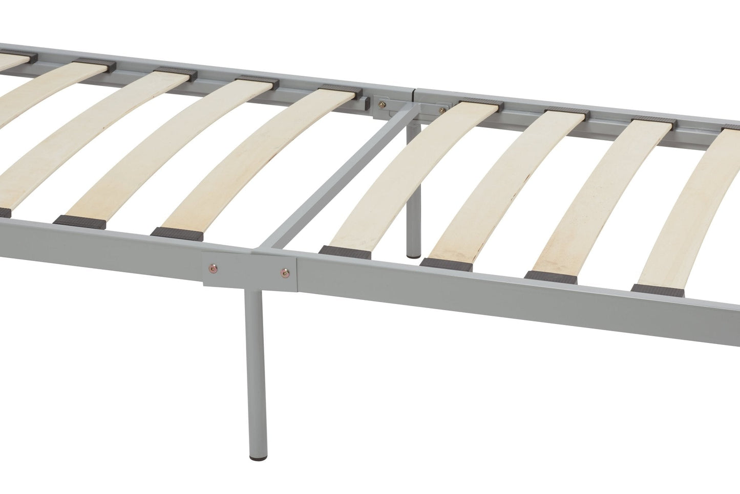 Solo Single Bed - Silver-9